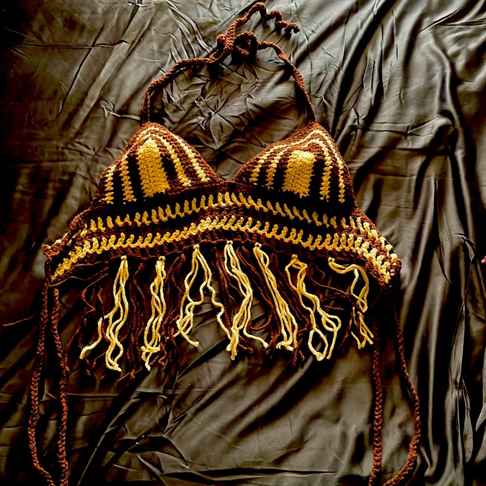 Crochet top - Knitted